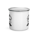 The Mountains Are Calling Enamel Mug