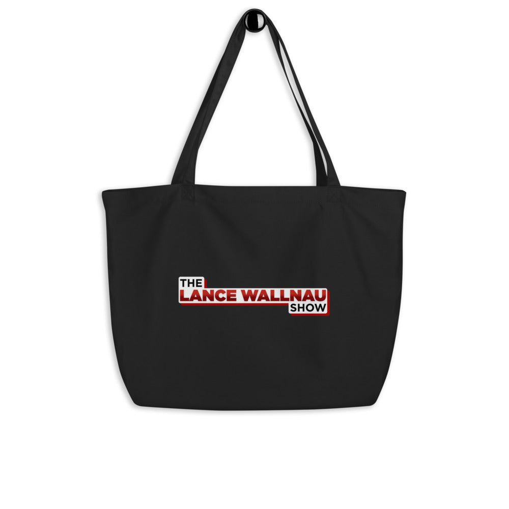 The Lance Wallnau Show Large Organic Tote Bag