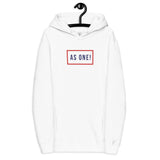 As One! Unisex Fashion Hoodie