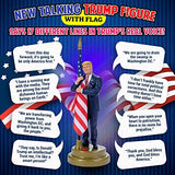 Talking Donald Trump with Flag Figure