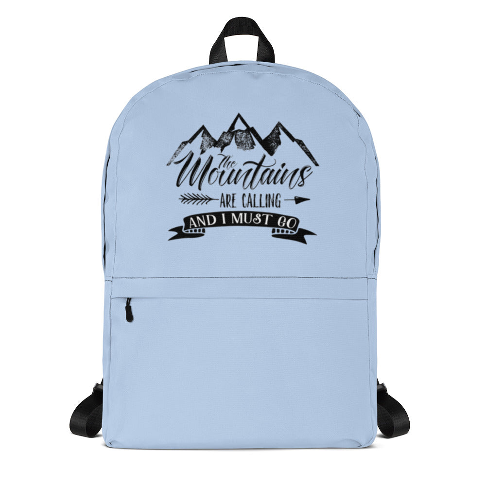 The Mountains Are Calling Backpack