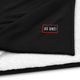 As One! Premium sherpa blanket